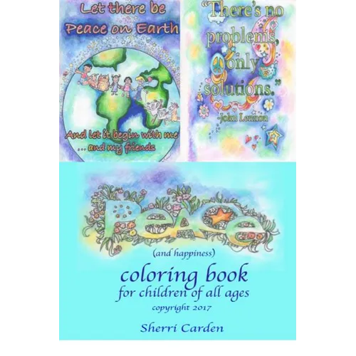 Peace Coloring Book - Paperback