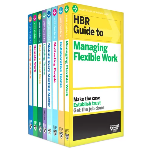 Managing Teams in the Hybrid Age: The HBR Guides Collection (8 Books) - Paperback