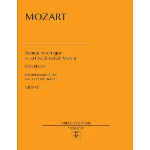 Sonata in A major: K 331 - Paperback