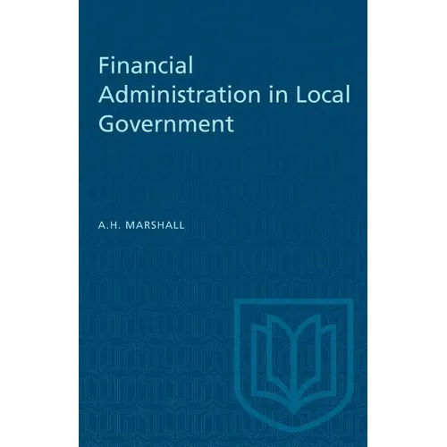 Financial Administration in Local Government - Paperback