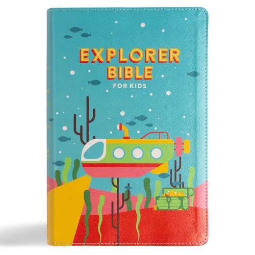 CSB Explorer Bible for Kids, Underwater Adventure Leathertouch: Placing God's Word in the Middle of God's World - Imitation Leather