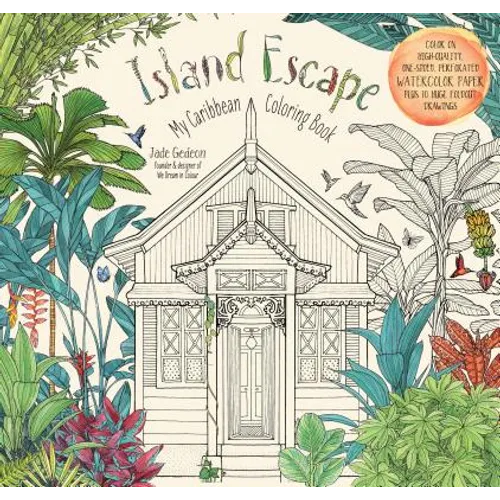 Island Escape: My Caribbean Coloring Book - Paperback