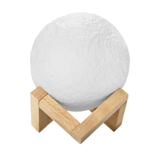 Rechargeable Moon Lamp Night Light Kids Dimmable LED Touch Changing Light