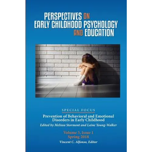 Perspectives on Early Childhood Psychology and Education Vol 3.1: Prevention of Behavioral and Emotional Disorders in Early Childhood - Paperback