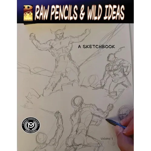 DMON COMICS-Raw Pencils & Wild Ideas - Paperback