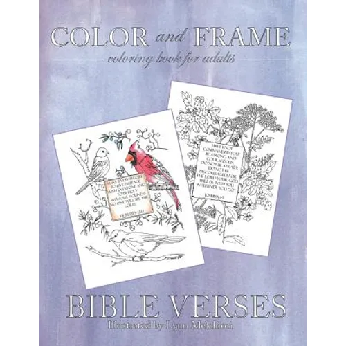 Color and Frame: Bible Verses - Paperback
