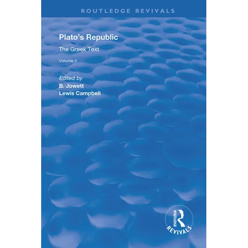 Plato's Republic (Vol 2): The Greek Text - Paperback
