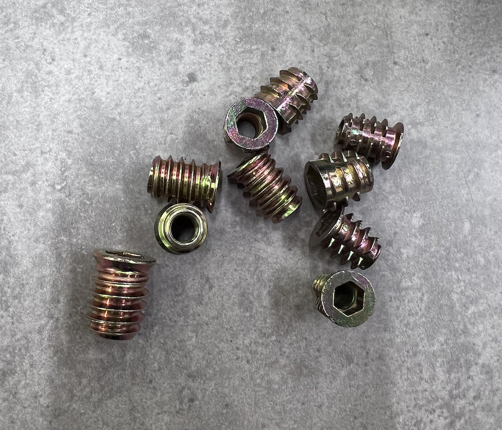Pilates Reformer Parts -M4 Threaded Insert Nuts - PA00114