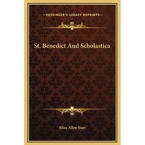 St. Benedict And Scholastica - Hardcover