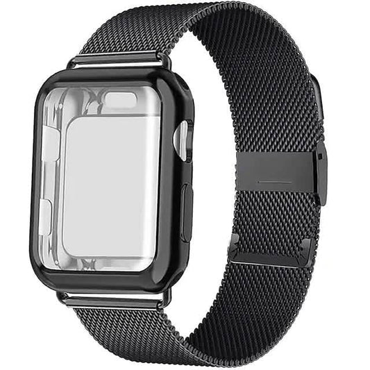 Stainless Steel Adjustable Wrist Strap with Screen Protector