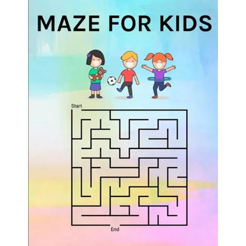 Maze for Kids: Maze Book for Toddlers 3 Years Old and Up - Paperback