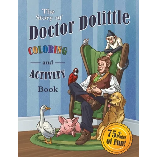 The Story of Doctor Dolittle Coloring and Activity Book - Paperback