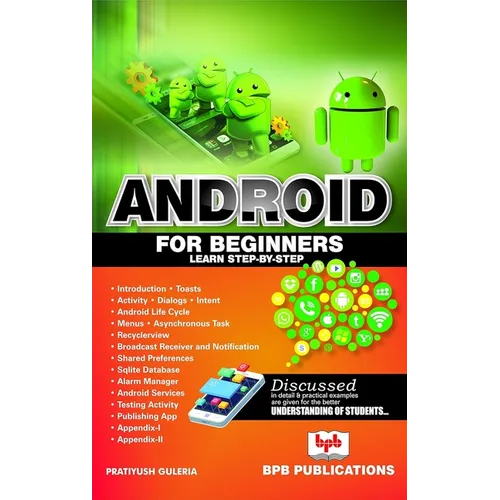 Android for Beginners: Learn Step-by-Step - Paperback