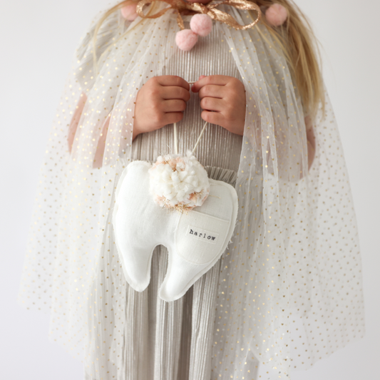 Personalized Tooth Fairy Pillow – A Magical Keepsake for Their First Tooth