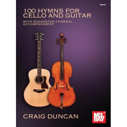 100 Hymns for Cello and Guitar - Paperback