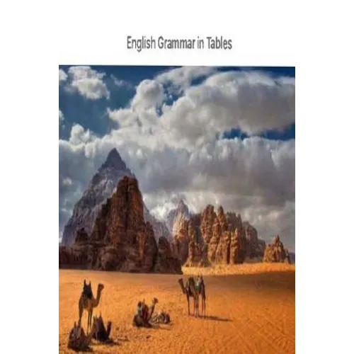 English Grammar in Tables - Paperback