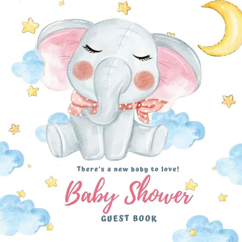 Baby Shower Guest Book - Paperback