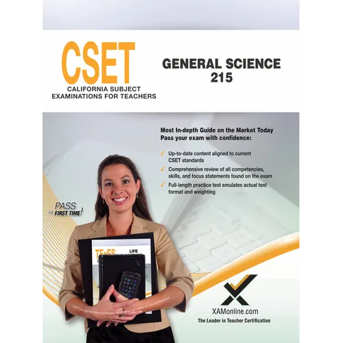 Cset Foundational - Level General Science (215) - Paperback