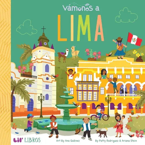 Vámonos: Lima (Bilingual: English/Spanish) - Board Book