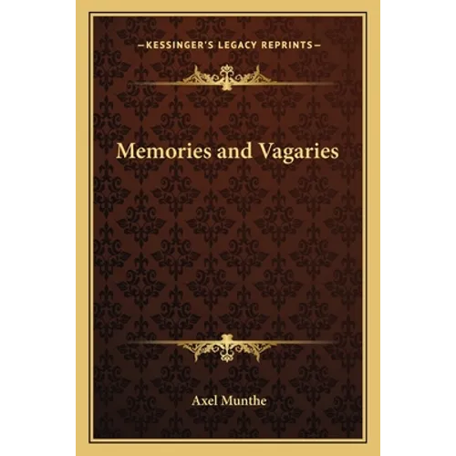 Memories and Vagaries - Paperback