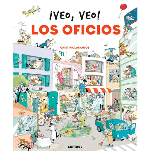 ¡Veo, Veo! Los Oficios / I Spy! I Spy! the Jobs - Board Book