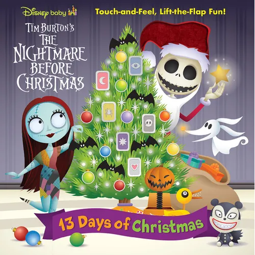 Disney Baby: 13 Days of Christmas: Touch-And-Feel, Lift-The-Flap Fun! - Board Book