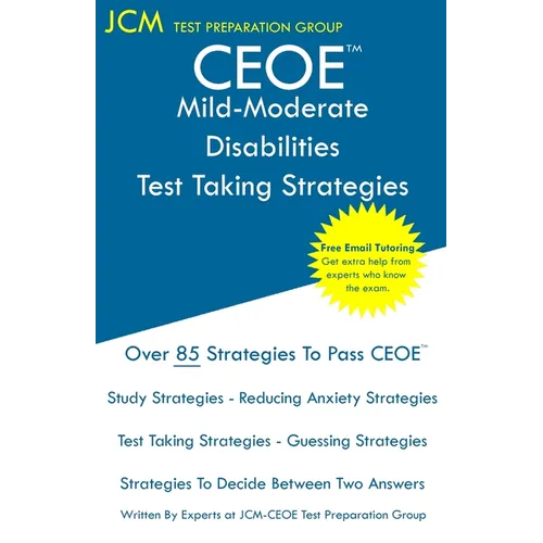 CEOE Mild-Moderate Disabilities - Test Taking Strategies - Paperback