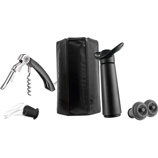 Vacu Vin Wine Saver Pump with 2 Vacuum Bottle Stoppers