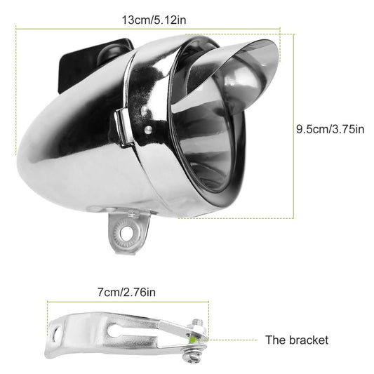 Vintage Bicycle Front Headlight
