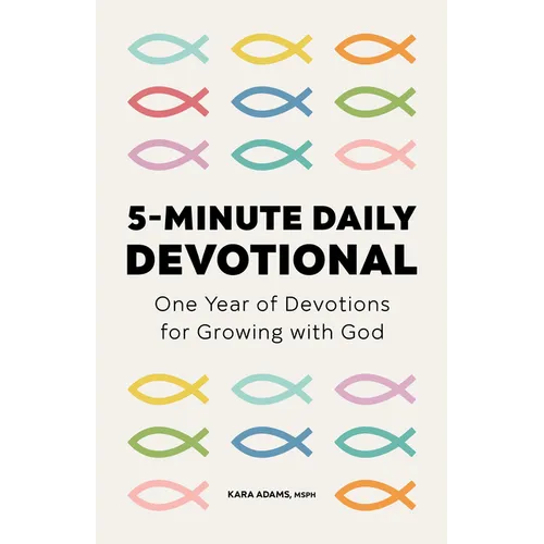 5-Minute Daily Devotional: One Year of Devotions for Growing with God - Paperback