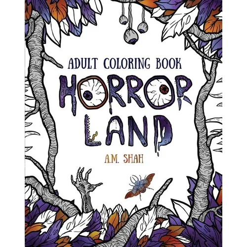 Adult coloring book: Horror Land - Paperback