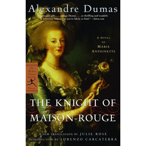 The Knight of Maison-Rouge: A Novel of Marie Antoinette - Paperback