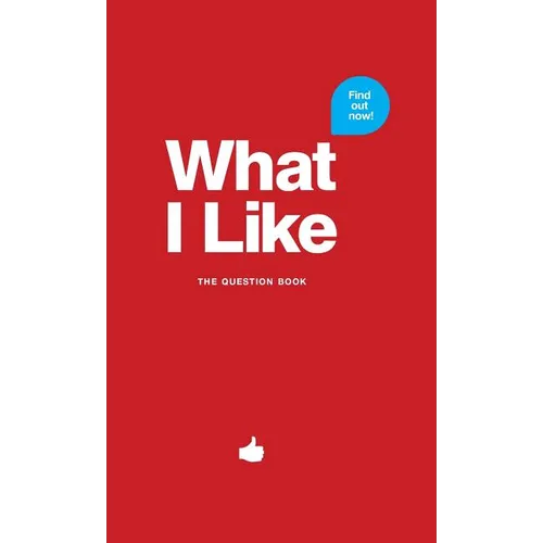 What I Like - red: The question book - Hardcover