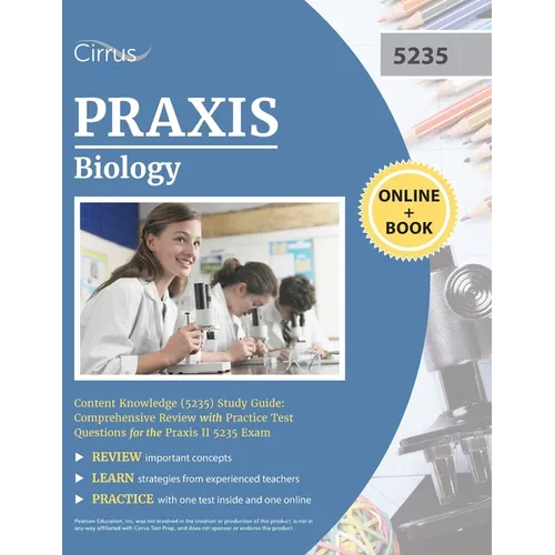 Praxis Biology Content Knowledge (5235) Study Guide - Paperback