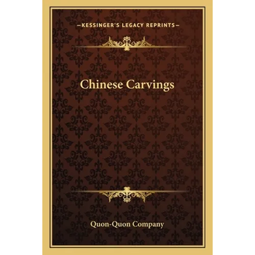 Chinese Carvings - Paperback