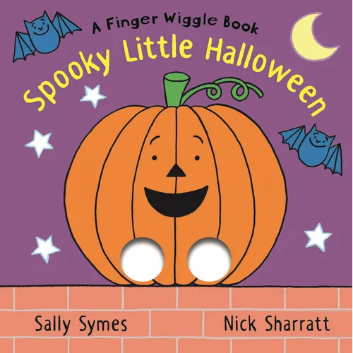 Spooky Little Halloween: A Finger Wiggle Book: (An Interactive Holiday Board Book with Finger Holes - For Babies, Toddlers, and Preschoolers) - Board Book