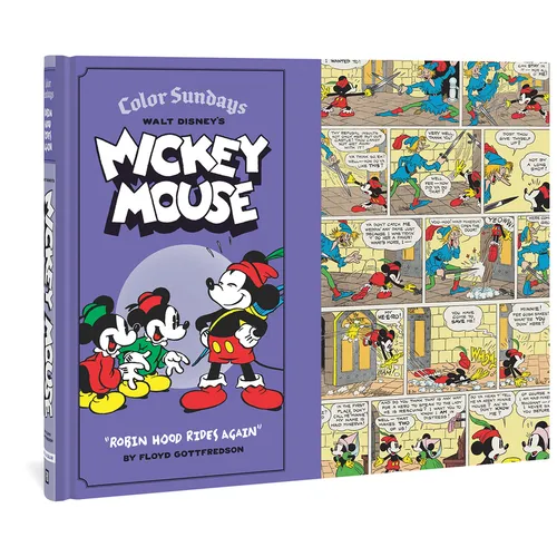 Walt Disney's Mickey Mouse Color Sundays Robin Hood Rides Again: Volume 2 - Hardcover