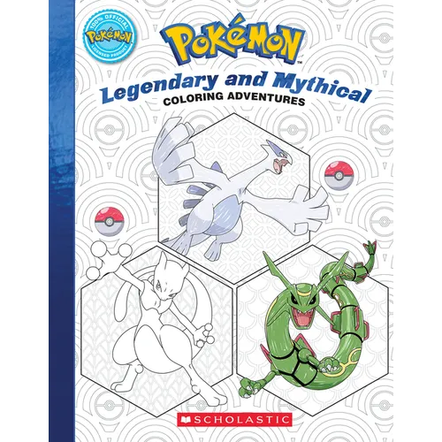 Pokémon Coloring Adventures #2: Legendary & Mythical Pokémon - Paperback