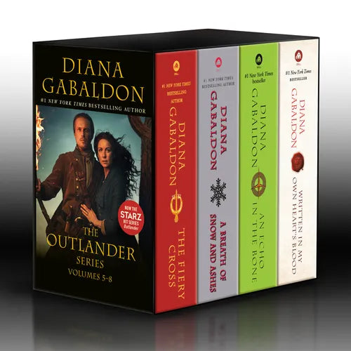 Outlander Volumes 5-8 (4-Book Boxed Set): The Fiery Cross, a Breath of Snow and Ashes, an Echo in the Bone, Written in My Own Heart's Blood - Mass Market Paperbound