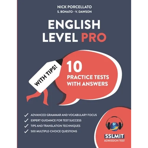 English Level Pro: 500 multiple-choice questions for Advanced English Learners - Paperback
