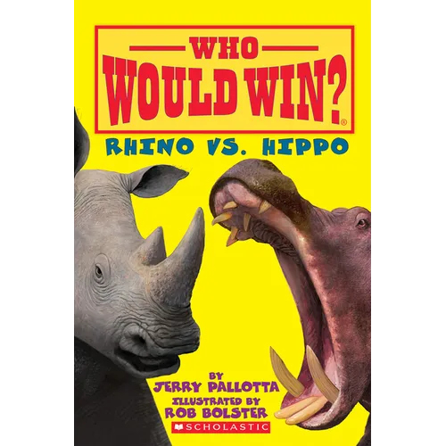 Rhino vs. Hippo (Who Would Win?) - Paperback