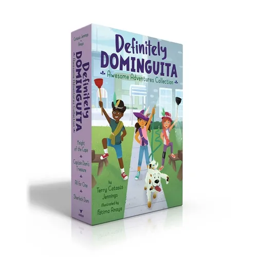 Definitely Dominguita Awesome Adventures Collection (Boxed Set): Knight of the Cape; Captain Dom's Treasure; All for One; Sherlock DOM - Paperback