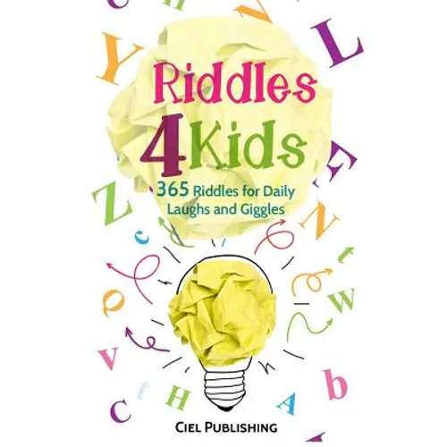Riddles For Kids: 365 Riddles for Daily Laughs and Giggles - Paperback