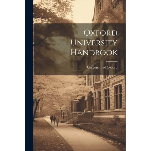 Oxford University Handbook - Paperback