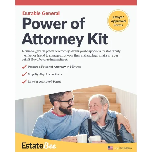 Durable General Power of Attorney Kit: Make Your Own Power of Attorney in Minutes - Paperback