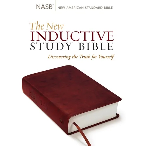 The New Inductive Study Bible (Nasb, Milano Softone, Burgundy) - Imitation Leather