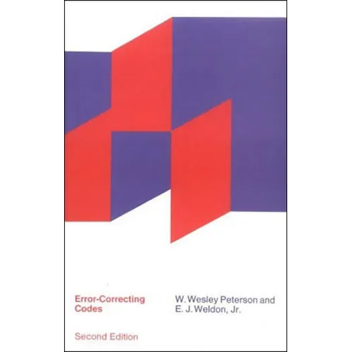 Error-Correcting Codes, Second Edition - Paperback