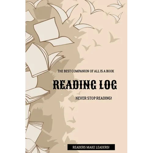 Reading Log: Record, Review, & Track Books & Pages Read, Book Lovers Gift, Journal - Paperback