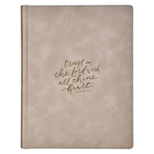 KJV Note-Taking Bible LP Faux Leather Hc, Trust the Lord, Prov. 3:5 - Paperback
