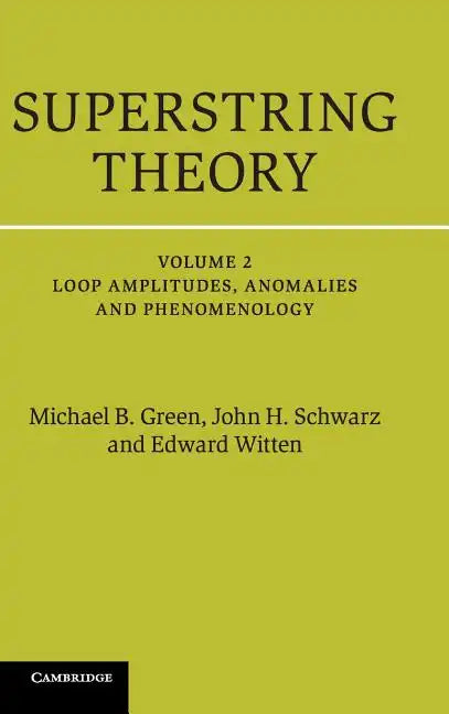 Superstring Theory - Hardcover
